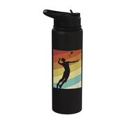 Pallone da pallamano Peteca gioco d'azzardo Indiaca Stainless Steel Insulated Water Bottle