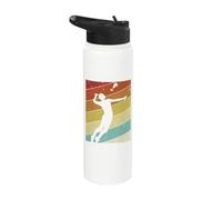 Pallone da pallamano Peteca gioco d'azzardo Indiaca Stainless Steel Insulated Water Bottle
