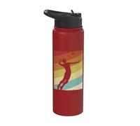 Pallone da pallamano Peteca gioco d'azzardo Indiaca Stainless Steel Insulated Water Bottle