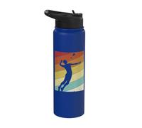 Pallone da pallamano Peteca gioco d'azzardo Indiaca Stainless Steel Insulated Water Bottle