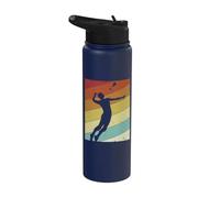 Pallone da pallamano Peteca gioco d'azzardo Indiaca Stainless Steel Insulated Water Bottle