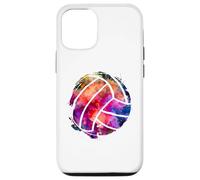 Pallone da pallavolo da donna con tintura a nodi, effetto invecchiato Custodia per iPhone 12/12 Pro