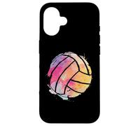 Pallone da pallavolo da donna con tintura a nodi, effetto invecchiato Custodia per iPhone 16