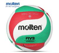 Pallone da pallavolo Molten V5M5000 FLISTATEC, misura 5, in PU, per studenti, adulti e adolescenti, per competizioni e allenamenti, per uso interno ed esterno Taglia 5Poliuretano