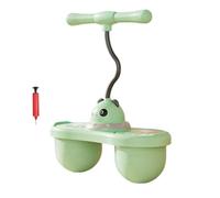 Pallone da rimbalzo per bilanciamento: giocattolo gonfiabile per saltare in altezza, design robusto in PVC Hopper, divertente gioco di guida sportiva, base testurizzata, antiscivolo, impugnatura