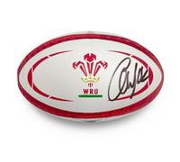 Pallone da rugby del Galles autografato da Alun Wyn Jones