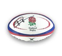 Pallone da rugby dell'Inghilterra autografato da Jonny Wilkinson