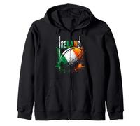 Pallone da Rugby Irlandese Felpa con Cappuccio
