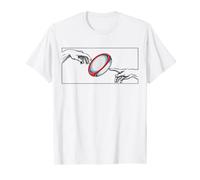 Pallone da rugby per giocatori di rugby e rugby Maglietta