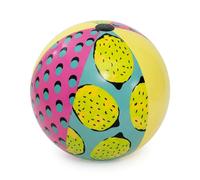 Pallone da Spiaggia Gonfiabile Gigante Design Retrò Mare Piscina 122cm
