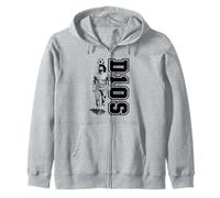 Pallone da Testa Diego Maradona D10S Dios Vintage Soccer Legend Felpa con Cappuccio