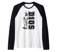 Pallone da Testa Diego Maradona D10S Dios Vintage Soccer Legend Maglia con Maniche Raglan