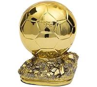 Pallone d'oro Trofeo di Calcio Trofeo del Campione Pallone d'oro Trofeo di Calcio Premi per Il miglior Giocatore, 16 cm/6,3"