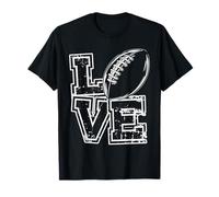 Pallone Finale di Football Americano USA Pigskin Rugby Maglietta