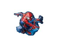 Pallone foil Minishape Spiderman - Uomo Ragno - SI GONFIA AD ARIA