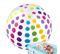 Pallone Gonfiabile Da Spiaggia - Giocattoli Gonfiabili,Palla Resistente Portatile 40cm Per Sabbia Piscina Feste Allenamento Scuola Cortile Parco Sport