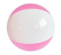 Pallone Gonfiabile da Spiaggia, Palla PVC 40cm, per Giochi Estivi (Pink