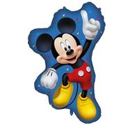 Pallone in foil MYLAR MICKEY MOUSE TOPOLINO - 60x97 cm addobbo decorazione feste