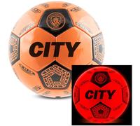 Pallone LED Glow Manchester City FC, Regalo Di Compleanno Merchandise Ufficiale