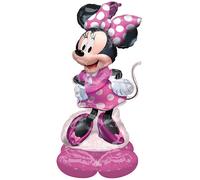 PALLONE MYLAR MINNIE GIGANTE 48X121 CM palloncino festa party compleanno