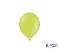 Pallone palloncini palloncino palloni 12" verde mela - 100 pz - Ø30cm