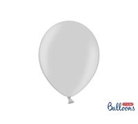 Pallone palloncini palloncino palloni 5 in(pollici) Argento - 100 pezzi - Ø12cm