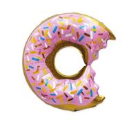 Pallone PALLONCINO a forma di Ciambella DONUTS - 50x73cm - foil Mylar - addobbo decorazione party, compleanno - gonfiabile ad aria