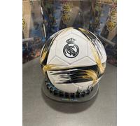 Pallone Real Madrid Ufficiale Originale Cuoio Calcio N°5 Blancos Mbappe Vini Jr