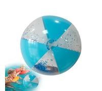 Pallone Spiaggia Gonfiabile | Palle Con Brillantini Per Piscina Estiva - Riutilizzabile Per Giochi D'Acqua Decorazioni Compleanno Matrimonio Estate Bambini Ragazzi Adulti