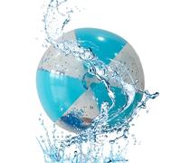Pallone Spiaggia Gonfiabile | Sfera Gonfiabile Trasparente Con Glitter - Decorazioni Giocattoli Divertenti In PVC Per Attività All'aperto Bambini E Adulti Estate Compleanno Feste