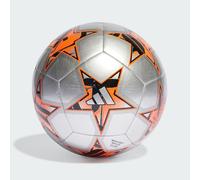 Pallone UCL Club 23/24 Group Stage Silver Metallic / Black / Solar Orange 4