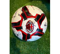 PALLONE UFFICIALE BIANCO AUTOGRAFATO A.C. MILAN 2025/2026