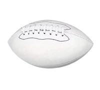 Palloni da football americano, misura 3/6/9, colore bianco, adatti per partite di rugby, regalo memorabile