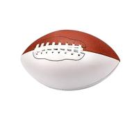 Palloni da football americano, misura 3/6/9, colore bianco, adatti per partite di rugby, regalo memorabile