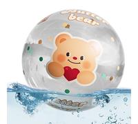 Palloni Da Spiaggia - 60 Cm Grande Pallone Gonfiabile Trasparente - Giocattolo Esterno Per Bambini Attività All Aperto Vacanza In Giardino Spiaggia Parco Festa Raduno Familiare
