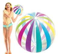 Palloni Da Spiaggia Per Bambini - Palla Gonfiabile Arcobaleno,Giocattolo Giochi Acqua Arcobaleno Esterni per Lago Campeggio Giardino Gioco Festa Compleanno Famiglia Scuola Luglio Cortile Esterno
