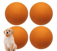 Palloni da zucca ad alto rimbalzo - Set di sfere di gomma cave di sport all'aperto, aiutanti di allenamento elastico per principianti | Visibilità vibrante Pracona palline, attrezzatura atleti