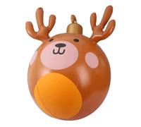 Palloni Gonfiabili Giganti Per Natale, Palle di Natale Gonfiabili da 58 cm Decorazioni per le Feste, Decorazioni per Feste Esterno per Interni Prato Sentiero Portico Patio Giardino Cortile Ingresso, I