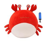 Palloni Gonfiabili per Bambini - Animale morbido e e silenzioso da 35 cm con pompa ad aria,Palline di peluche silenziose per interni - per Camera Asilo Casa Arredamento Bambine Bambini Età 1-5 Anni Re