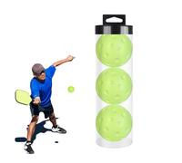 Palloni Pickleball Interni - Picklebal Senza Soluzione Di Continuità 7,4 Cm Con Fori Di Precisione, Palline Da Allenamento Di Pratica Durevoli Per Il Gioco Del Picklebal, Uso Sportivo In Campo Da In