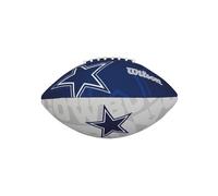 Wilson, Palla da football americano, NFL JR, Dallas Cowboys, Per bambini, Blu/Bianco, Materiale composito, WTF1534XBDL
