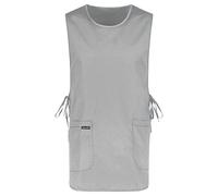 PALLTEX Ampato, grembiule da cucina da uomo, grembiule da cucina, grembiule da donna, grembiule da uomo, per cucina, fai da te, pittura (grigio chiaro)