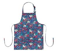 PALLTEX TEDDY Grembiule Cucina Bambini Grembiule Asilo Bambino Grembiule Pittura Grembiule Asilo Bambino Bradipi S (3-5 anni)