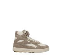 Palm Angels Beige Leather High Top Sneakers - EU36/US6