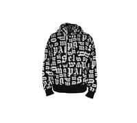 Palm Angels - Broken Monogram Popover Hoody - -Sweatshirts & Hoodies -Uomo -Nero -S