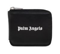 Palm Angels - Classic Logo Zip Around Wallet - - Accessories - Uomo - Nero - ONE SIZE