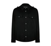 Palm Angels - Overshirt con Cappuccio e Logo Classico - - Jackets - Uomo - Nero - L