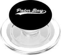 Palm Bay Florida Vintage Cursive Nome della città degli Stati Uniti Retro Sports PopSockets PopGrip per MagSafe