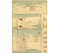 Palm Beach and West Palm Beach Florida Map Journal: Vintage Map Notebook