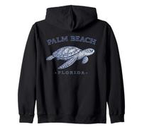 Palm Beach, Florida, Design con Tartarughe Marine, Palm Beach FL, Immersioni subacquee Felpa con Cappuccio